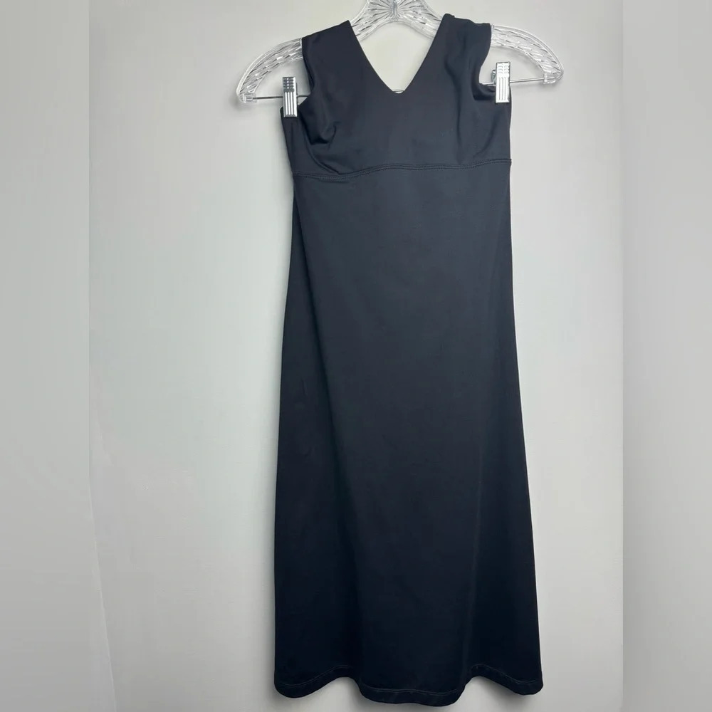 Patagonia Black halter midi dress size Small